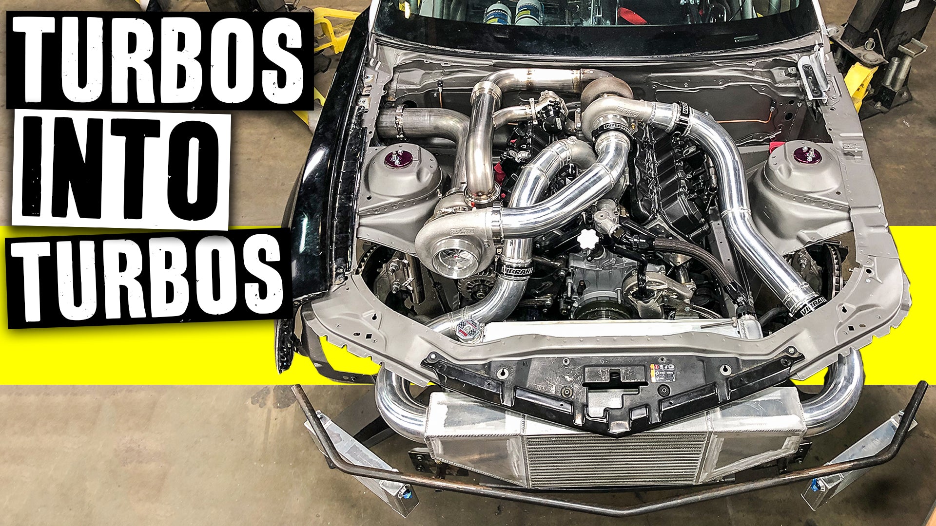 Compound Turbo Exhaust Piping For Our Diesel Camaro. Because BOOST! // Knuckle Busters 2 Ep.7