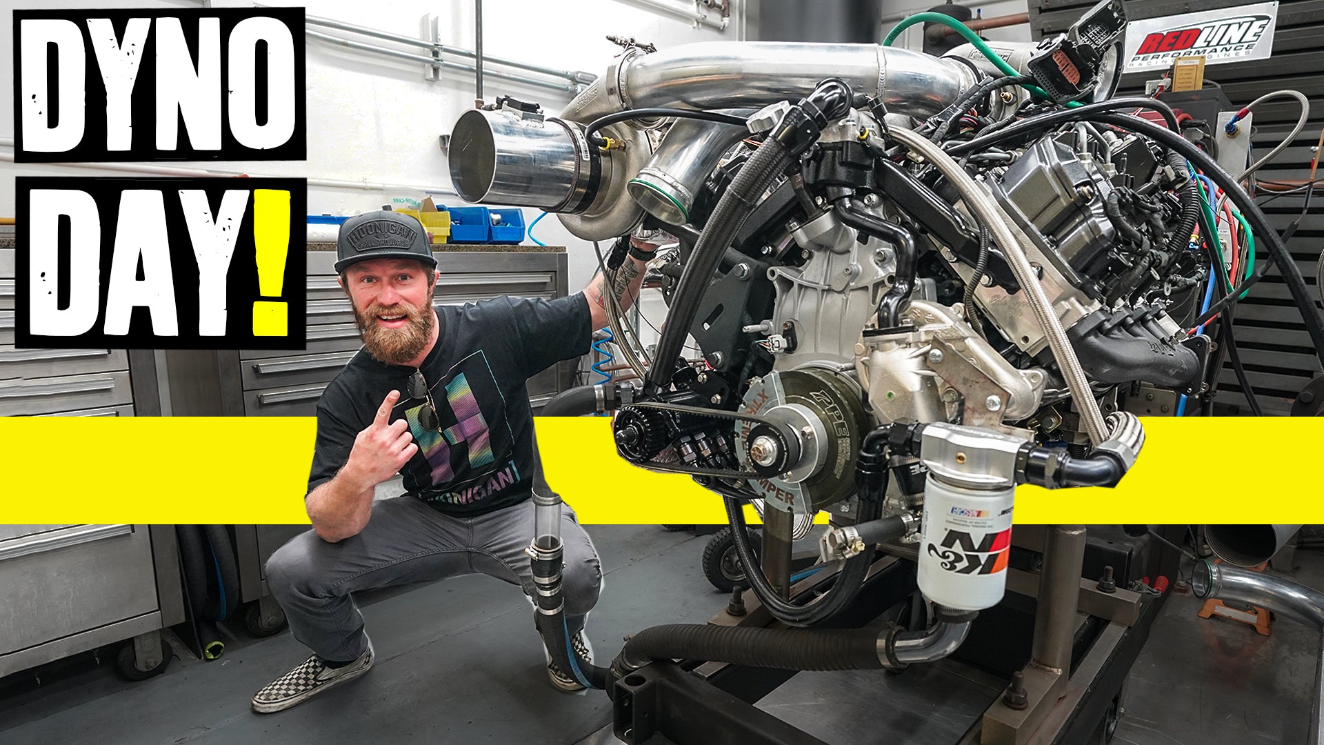 Dyno Time! How Much Power Will Our Compound Turbo Duramax Diesel Make? // Knuckle Busters 2 Ep.10