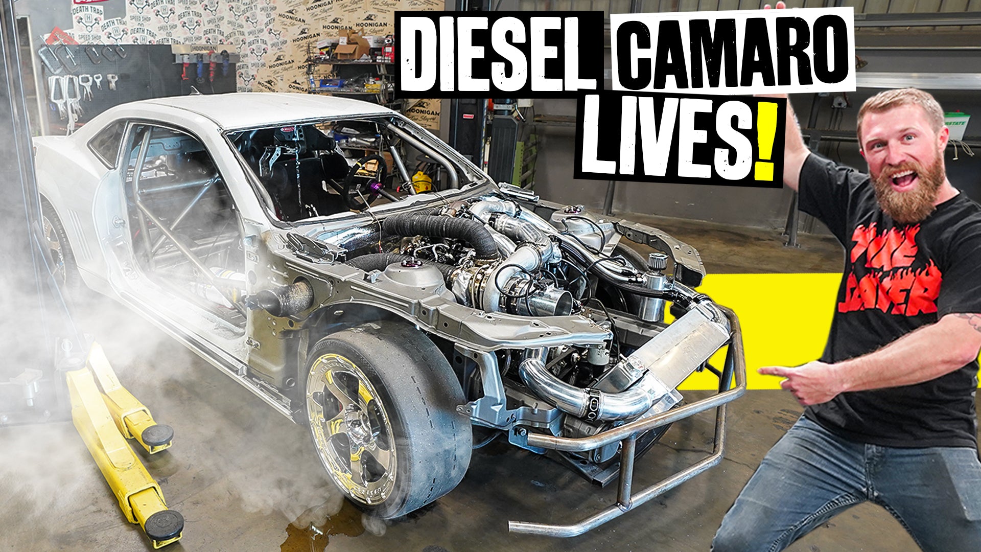 It’s Alive! Coalmaro's Diesel Swap is Done, Fires Up Before We Lock Down // Knuckle Busters 2 Ep.12