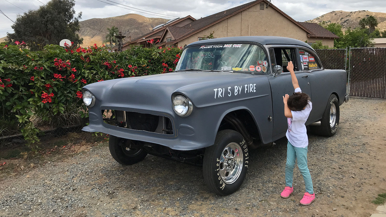 Chase Gives the Tri-Five Gasser a Face! Gauges + Headlight Wiring