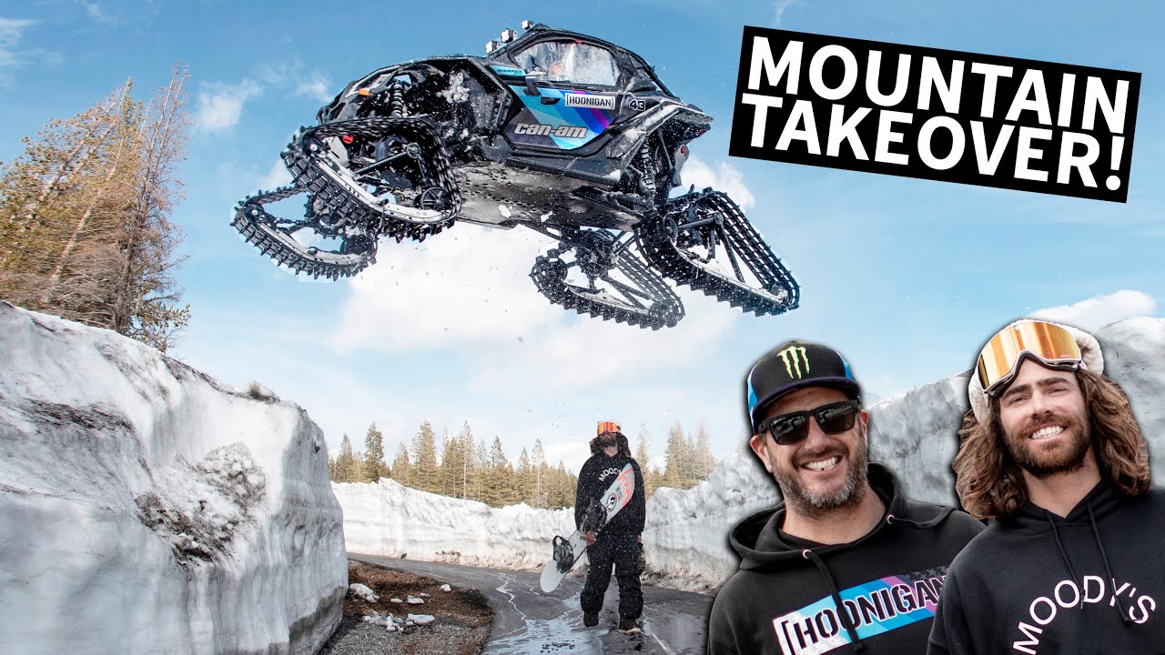 Ken Block Shreds A Mountain in his Can-Am on Tracks With Danny Davis!