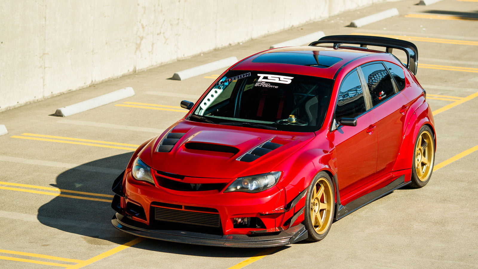 Canada's Ultimate Subaru Impreza STI Street/Track Car Build, With NSX Candy-Red Paint