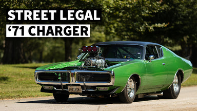 Supercharged 1971 Dodge Charger Drag/Street/Show Car Has the Ultimate Chop