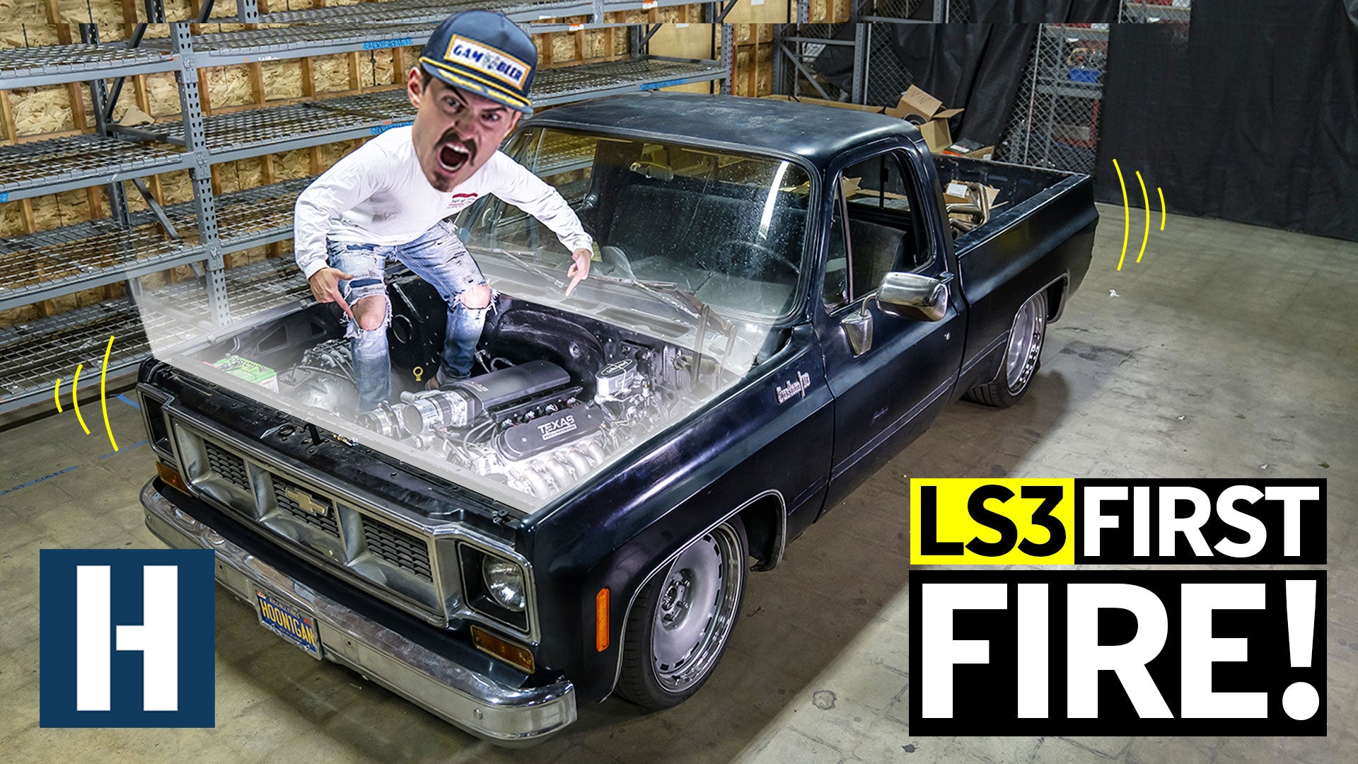 Firing Up a 669hp V8 For the First Time! Zac's C10 Chopper Hauler Lives Again