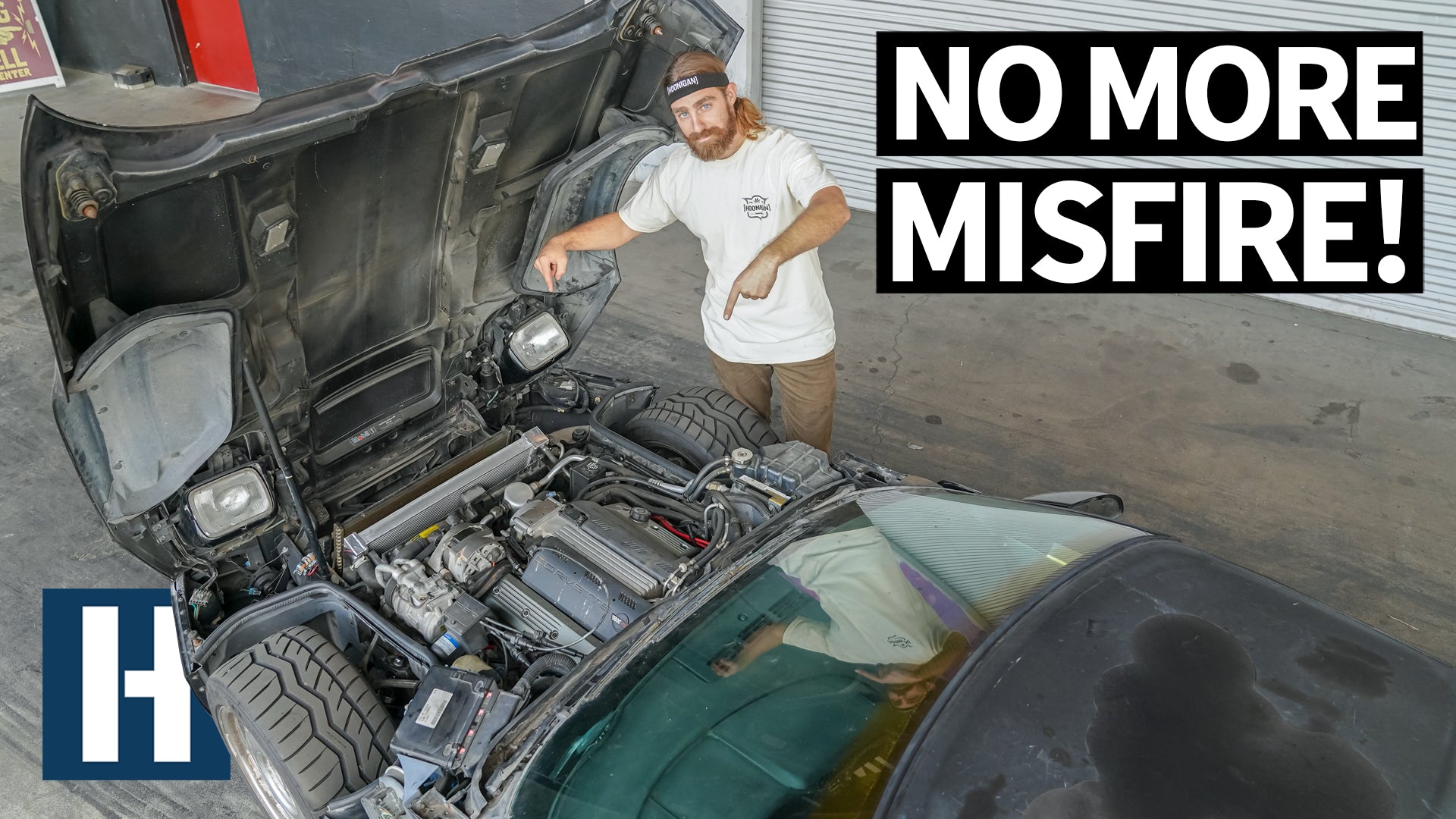Abandoned Corvette C4 Runs Again! Making a Scrapyard Corvette Daily Drive-able