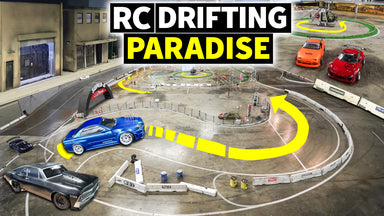 This Car Shop Turned Into a RC Drift House: Super G Drift Arena!