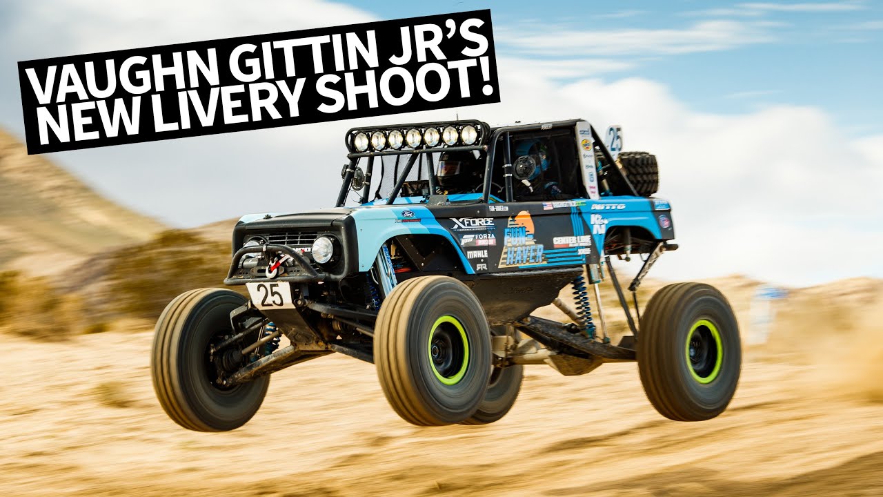 Vaughn Gittin Jr's 600hp Bronco Buggy Has an All-New Livery!