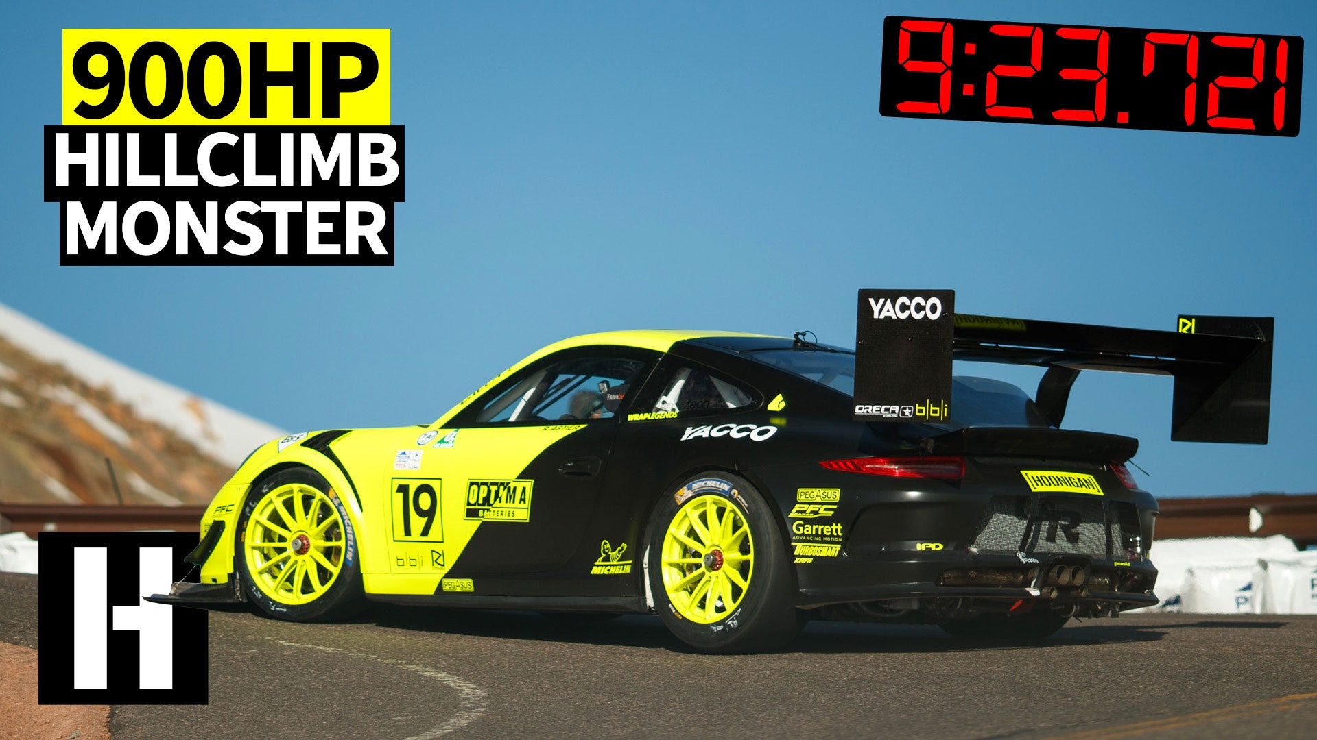 900hp Twin Turbo Porsche 911 Conquers the 2019 Pikes Peak International Hillclimb!