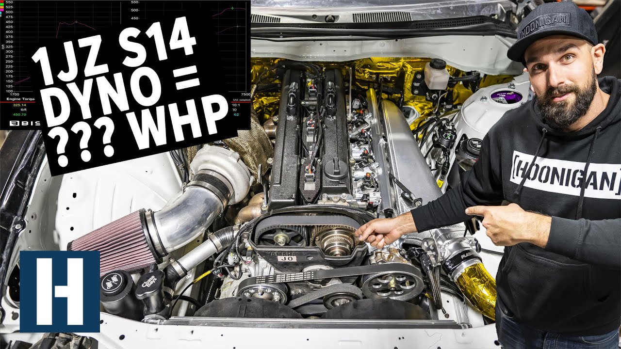 Vin's 1JZ Swapped Silvia Hits the Dyno - How Much Power Does it Make??