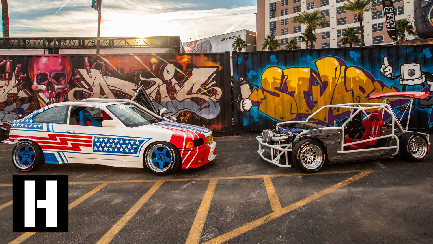 Best Cars at SEMA?? Sh*tcar and Shartkart Party Time at Endless Summer of Shred