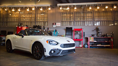 How to Build the Dopest Fiat 124 Spider Abarth Track Car - BONUS TRAILER BUILD