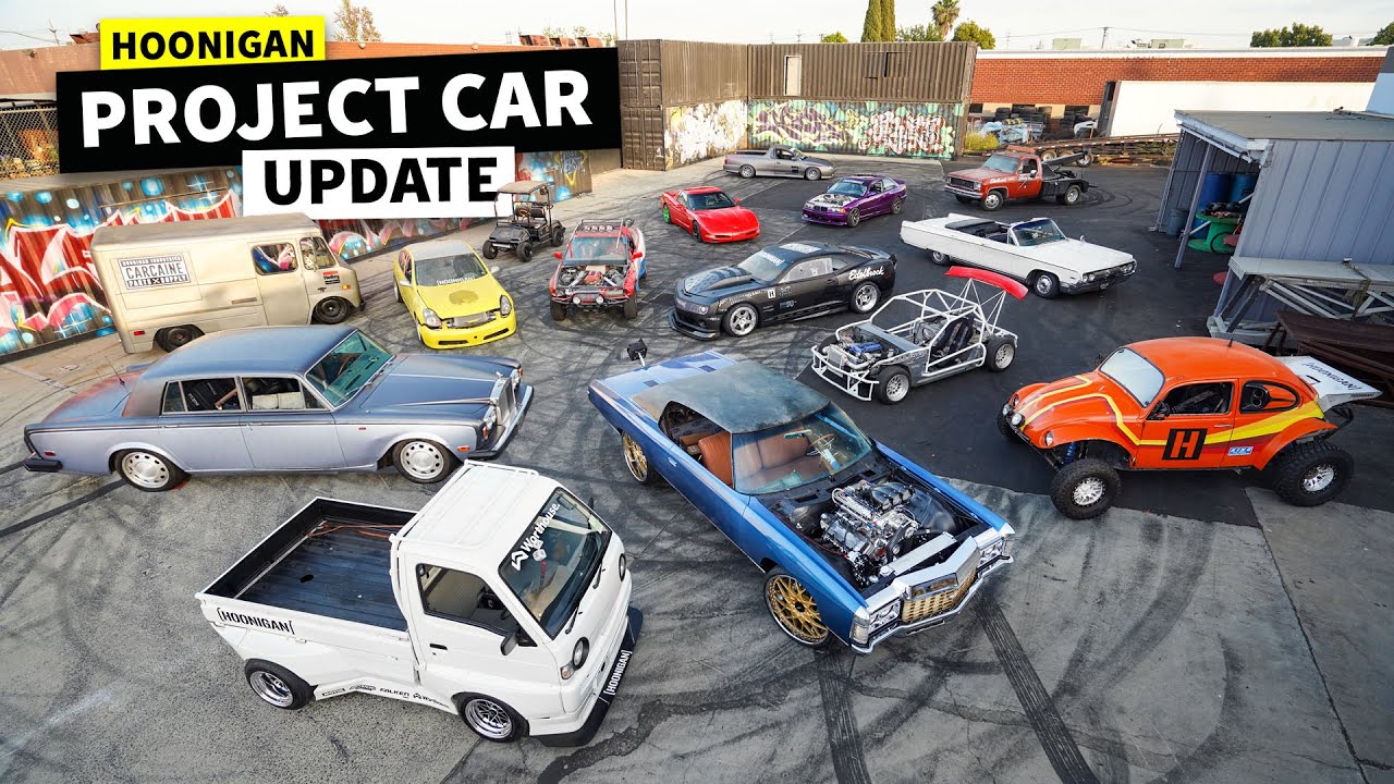 ALL of Our Company Project Cars in One Place – And What We’re Going to do to Them // HHH Ep.006