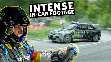 Ken Block's All-GoPro Cossie V2 Raw Onboard Footage- Blistering Fast Tarmac Stage. Rally Legend - S7