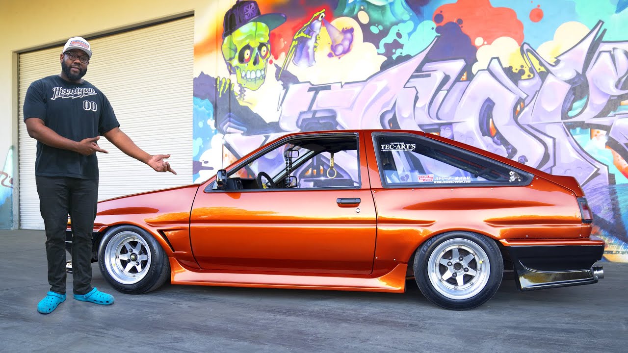 Hert's AE86 Corollavirus Update: Fresh Paint & New Coilover Install 621 Golden Ep.001