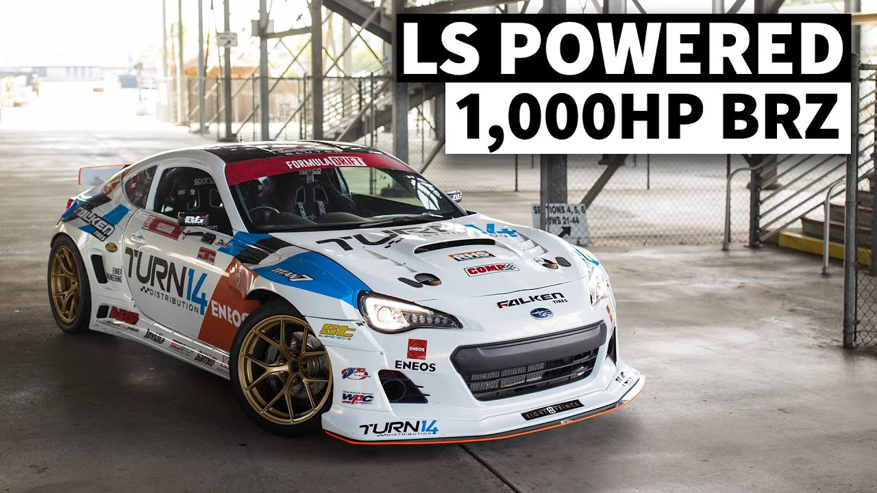 Dai Yoshihara’s 1,600hp-Capable Competition BRZ Tests at Irwindale Speedway