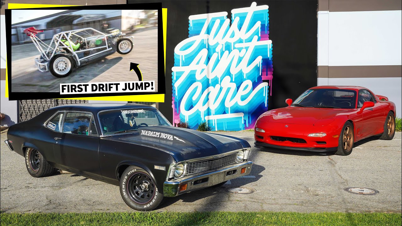 Sending the First Drift Jump at Our New Shop + BIG Graffiti Piece from It's a Living! // HHH Ep.003