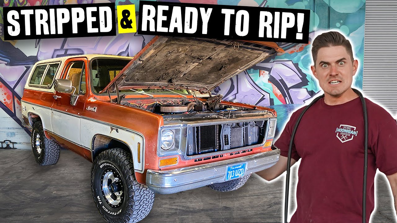 Zac’s K5 Blazer is a Wiring Spaghetti Nightmare, Can it be Saved?? Also, It Gets Fresh Steelies