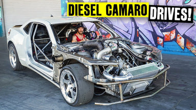 The 1000hp Duramax-Swapped Camaro is BACK. And it Drives!!