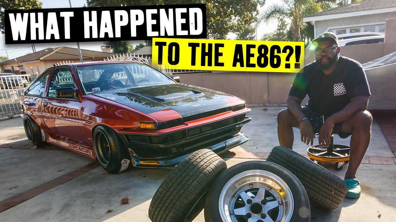 Hert's AE86 Corolla gets Wheels, Carbon and Cooling! Almost ready to be the perfect daily driver.