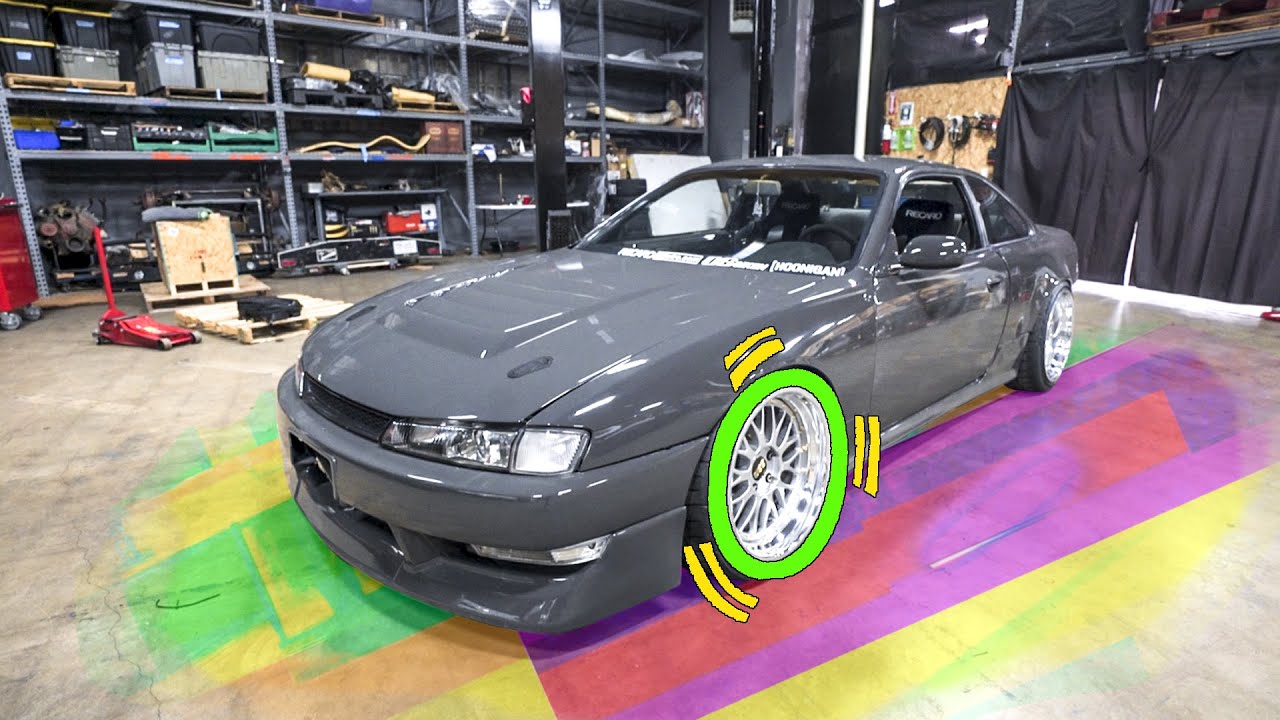 EASY Fix for Steering Wobble in Vin's 1JZ Swapped S14 - 621 Golden Ep.002