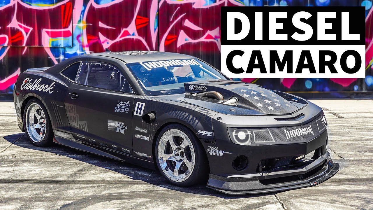 Revealing Our 1,500 lb-ft Diesel Swapped Camaro – Is This Our Ultimate Burnout Car? // HHH Ep.010