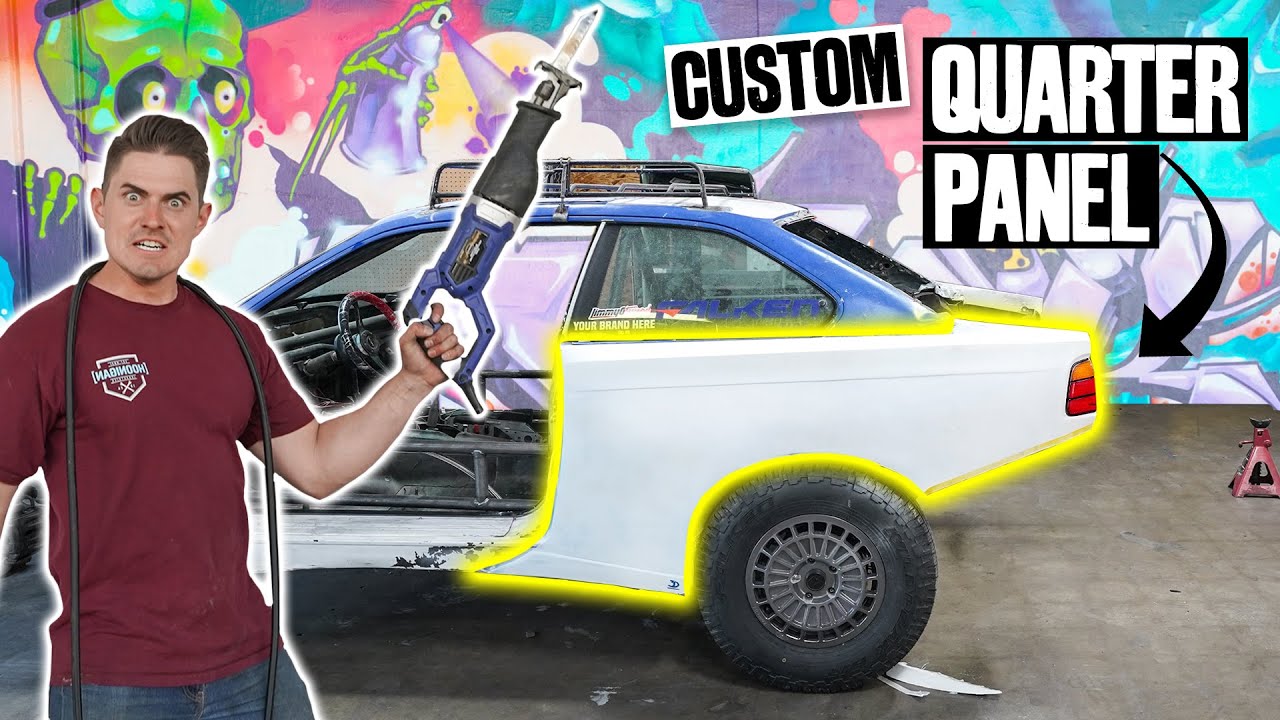 One-off Widebody For Our $350 BMW E36 Safari Spec BMW / PART 5 of 10 #road2sickcar
