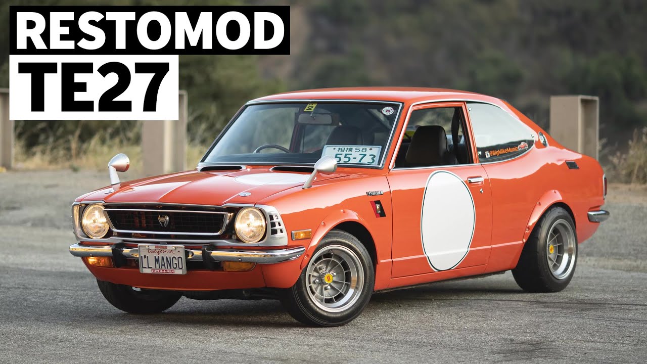 The Perfect TE27 Corolla? This Old School JDM Canyon Carver is Built to Rip