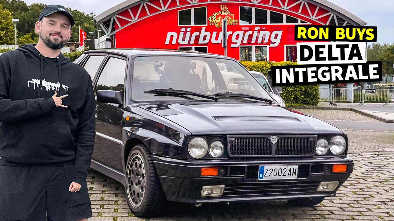 Ron Buys a Lancia Delta Integrale 16v, The Crew Heads to Nürburgring! // #CarcaineAbroad PART 4