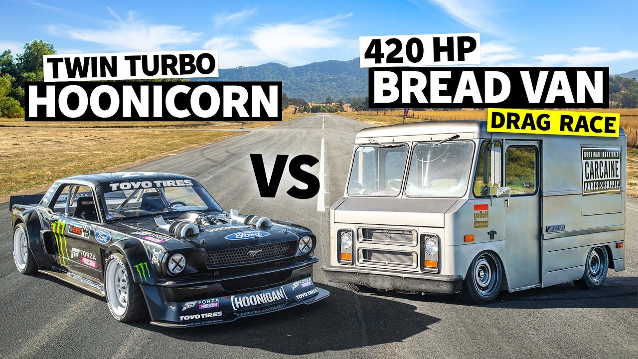 Our 400hp Merch Van Beat Ken Block’s 1,400hp Hoonicorn!? // Hoonicorn Vs the World