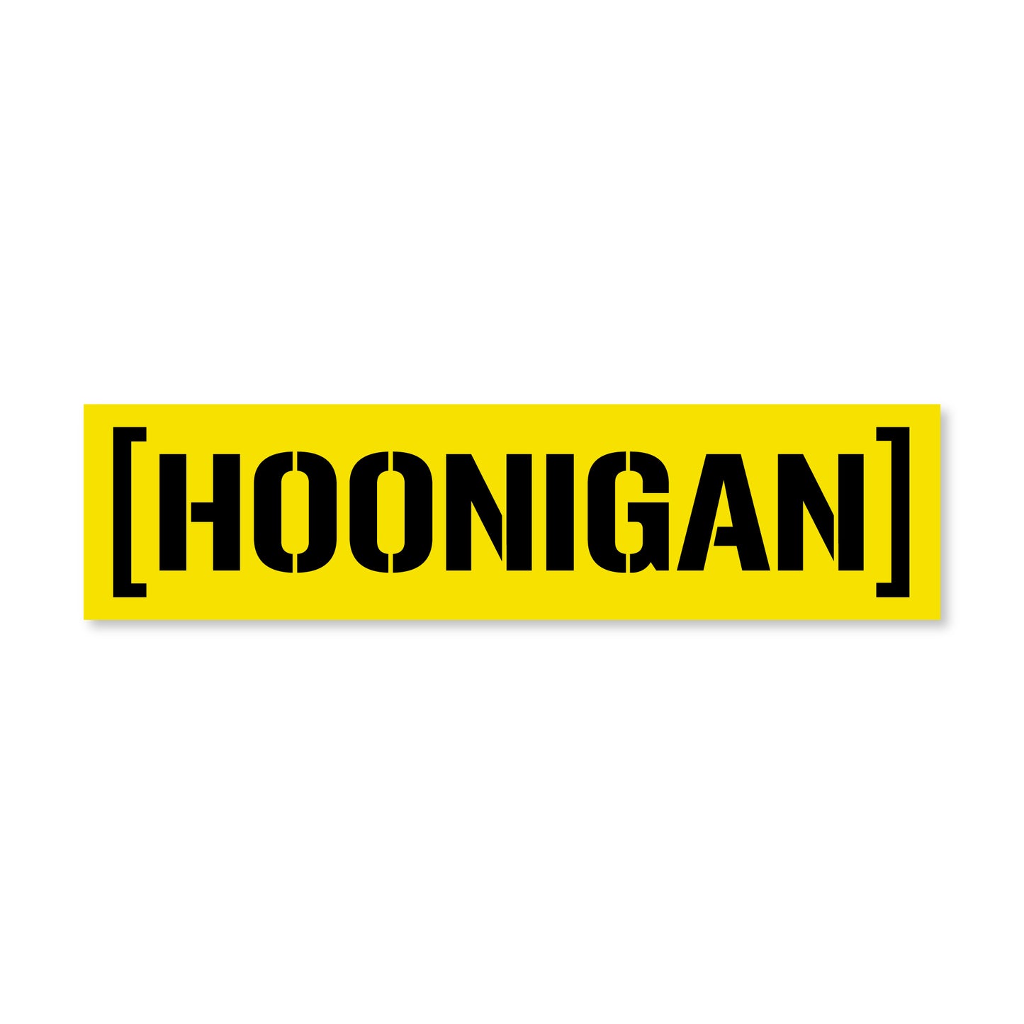 Hoonigan CENSOR BAR Sticker (8")