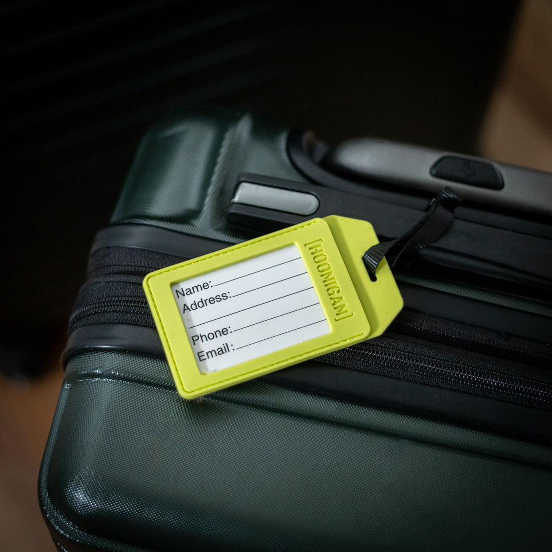 Hoonigan HI VIZ Luggage Tag