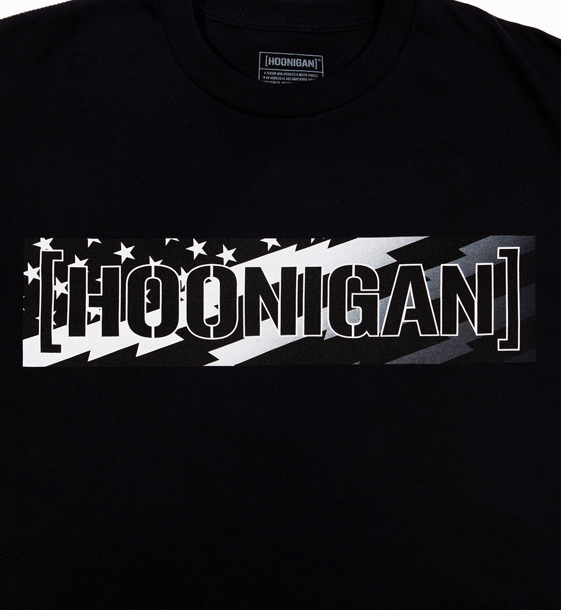 Hoonigan STARS & STRIPES CENSOR BAR Short Sleeve Tee