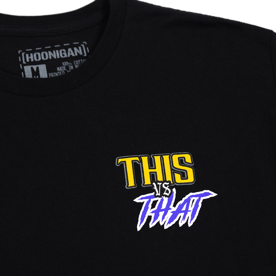 Hoonigan THIS VS THAT Short Sleeve Tee