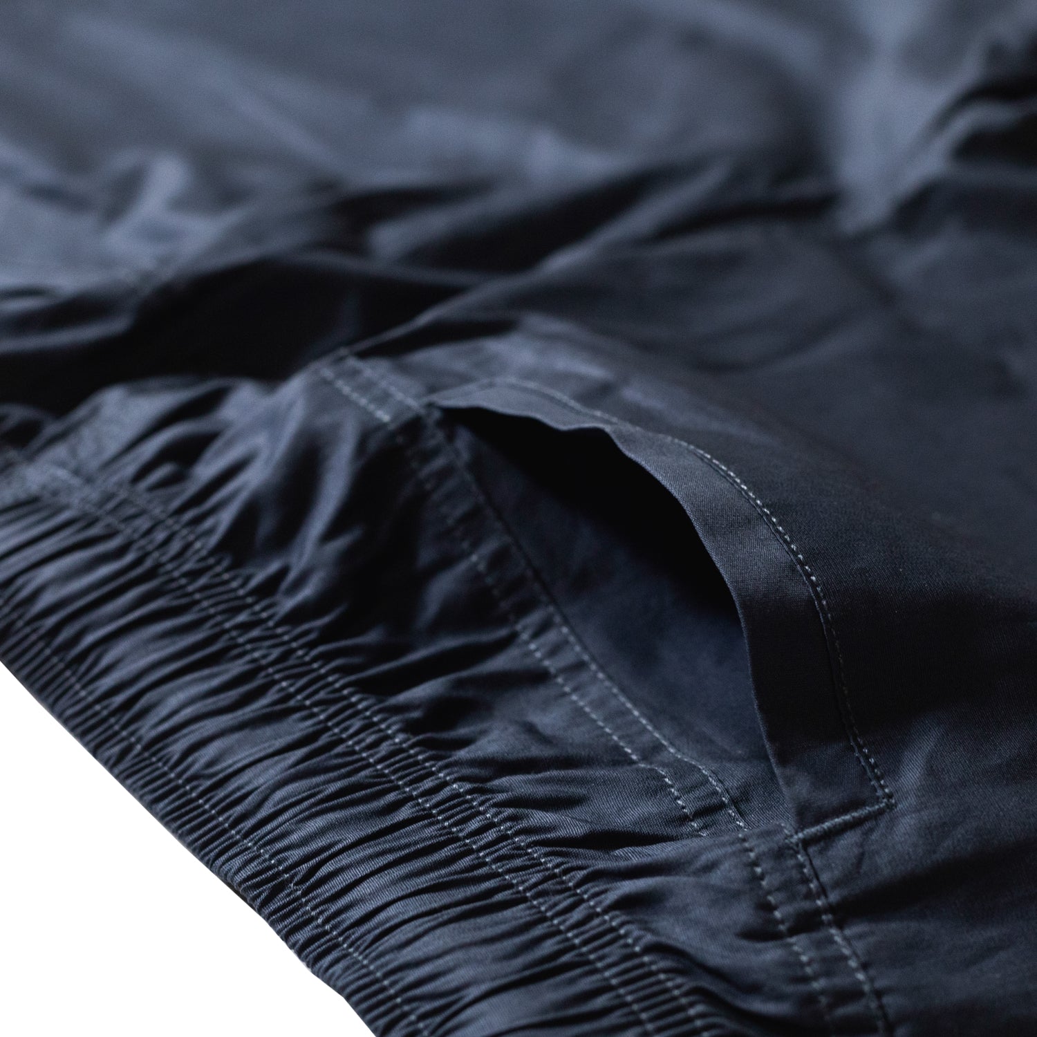 Hoonigan TRACK TEAM Athletic Shorts in black with white logo detailing and elastic waistband.