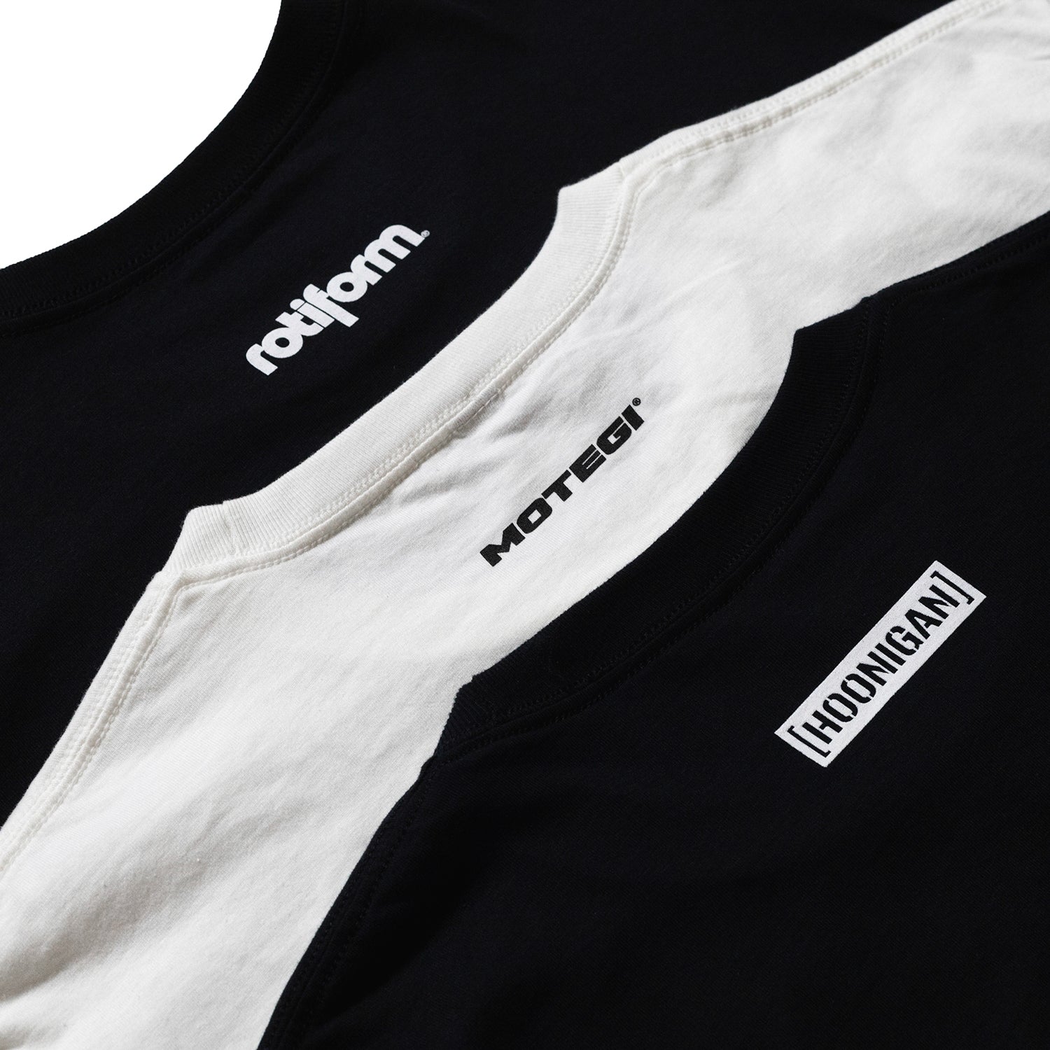 Hoonigan SD SERIES black short sleeve tee featuring a bold front graphic and relaxed fit.