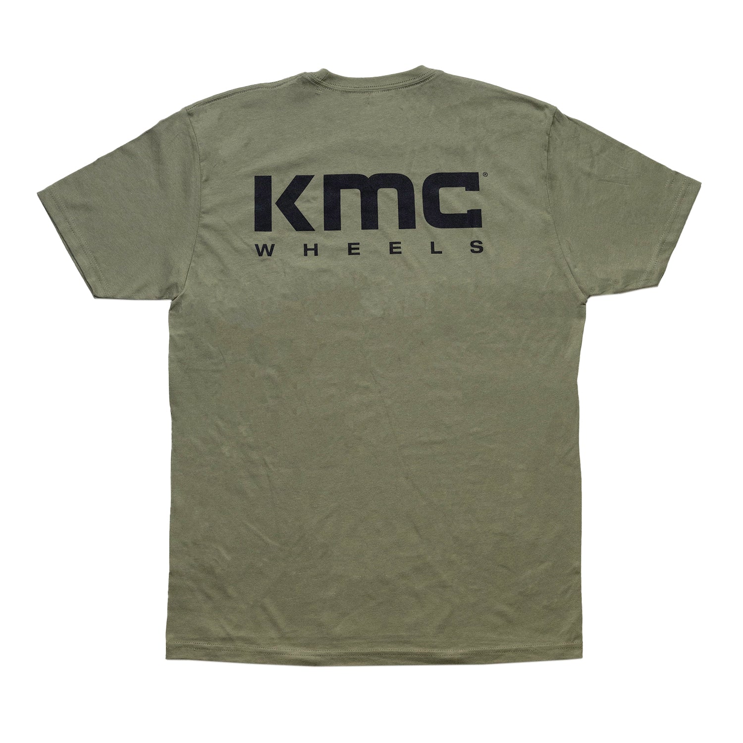 KMC Logo Short Sleeve Tee in light grey featuring a prominent KMC logo on the chest.