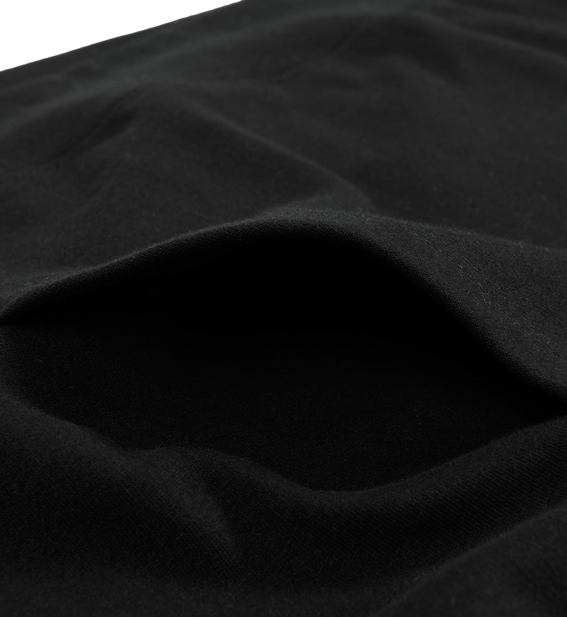 KMC Logo Hoodie in black featuring a white logo on the front.