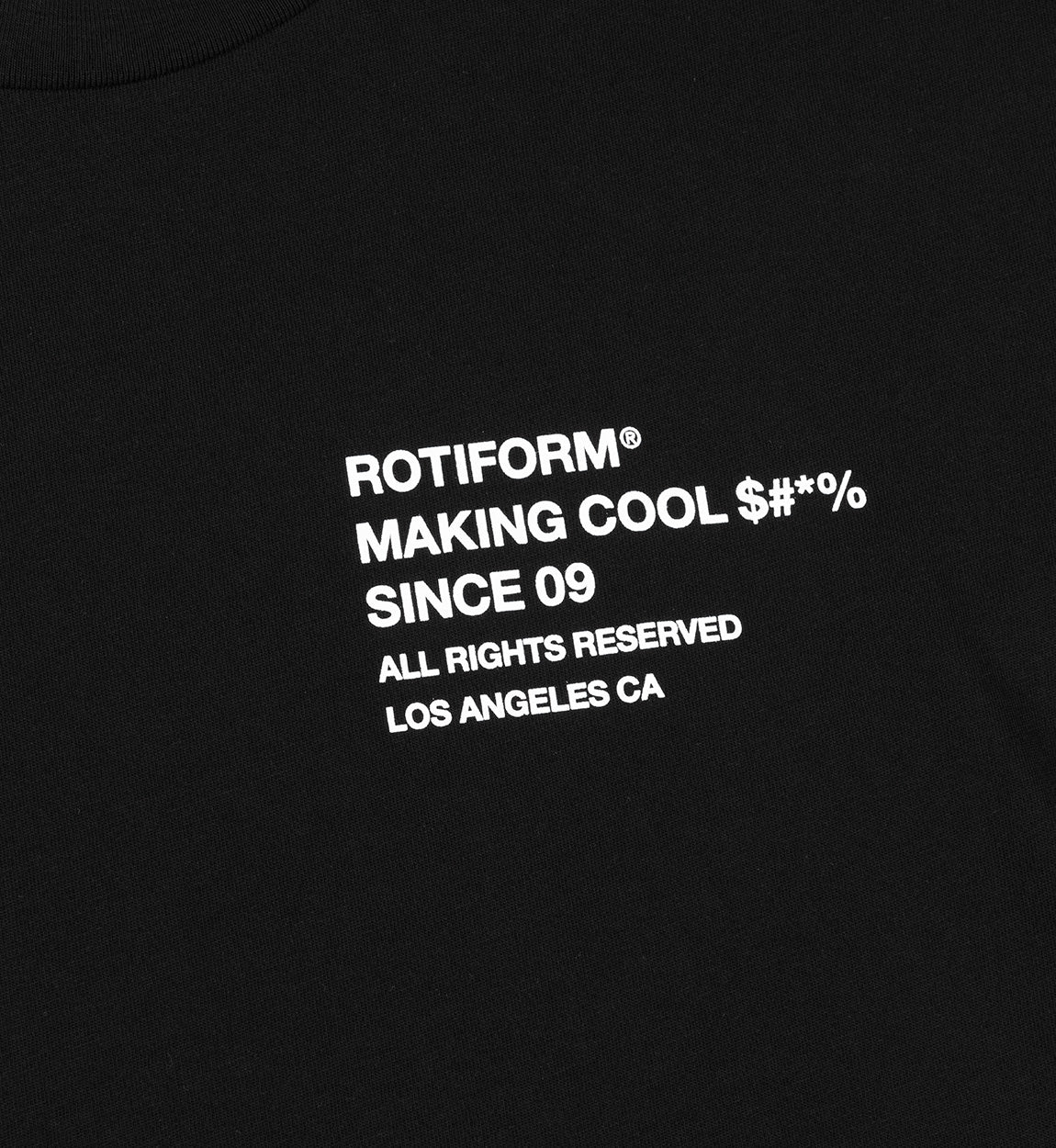 Rotiform MAKING COOL $#*& Short Sleeve Tee