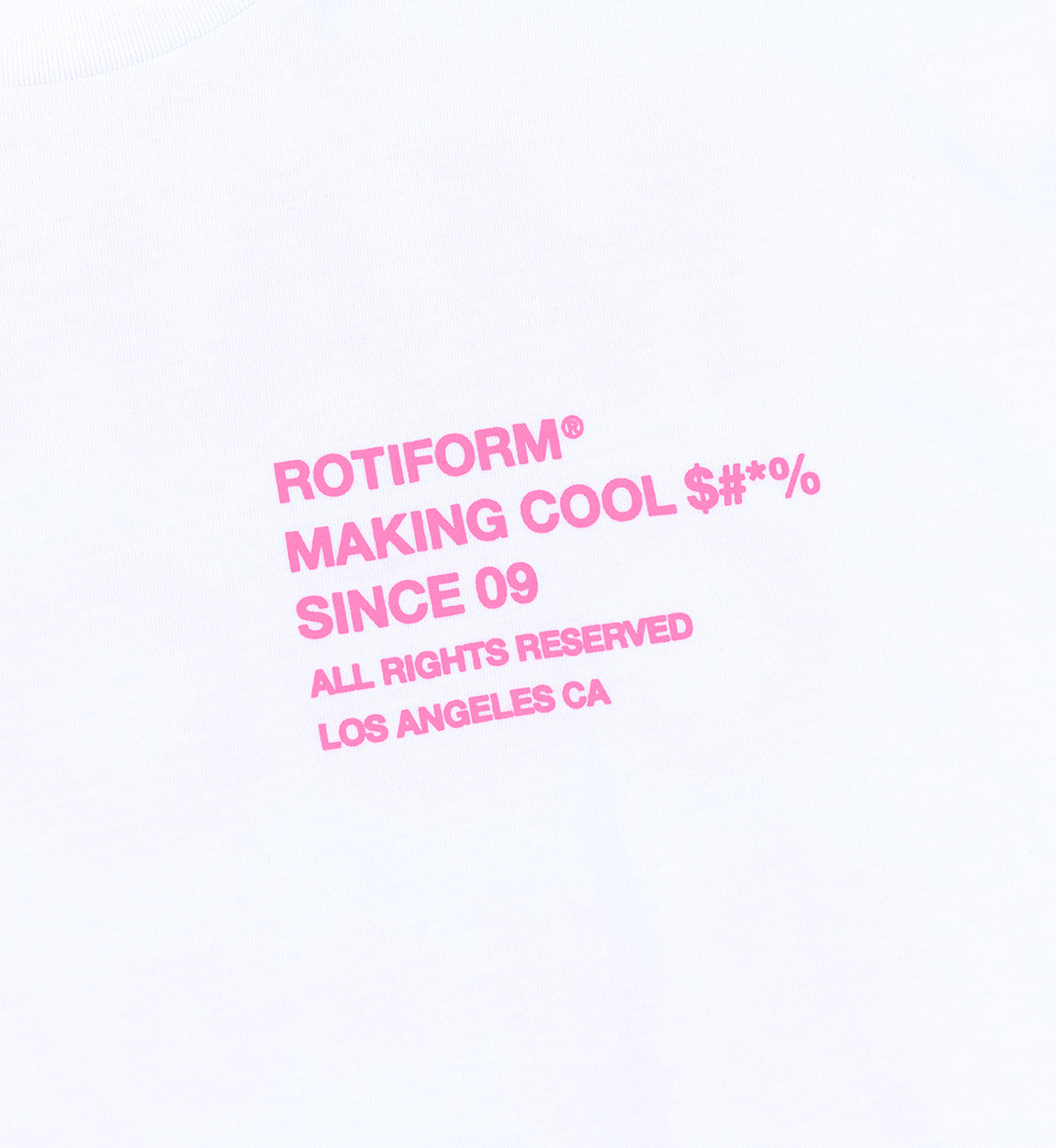 Rotiform MAKING COOL $#*& Short Sleeve Tee