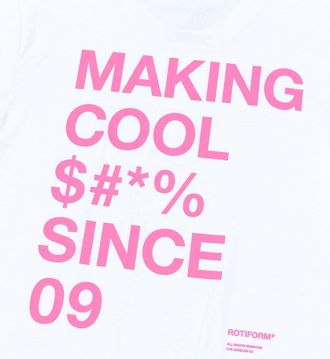 Rotiform MAKING COOL $#*& Short Sleeve Tee
