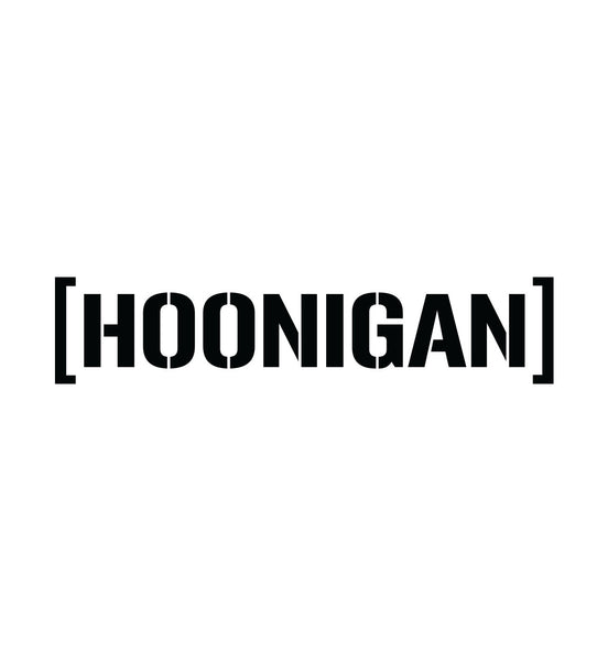 Hoonigan MEDIUM DIE CUT BRACKET Sticker (18")