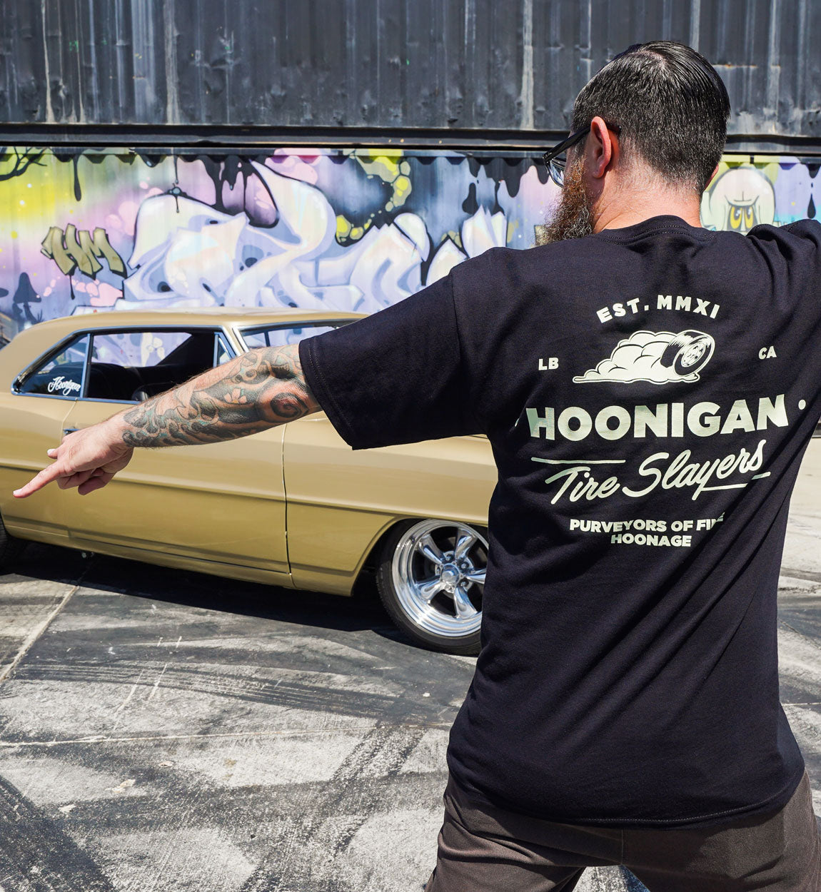 Hoonigan CHEATER SLICKS Short Sleeve Tee