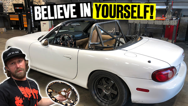 Ruining Your Daily Driver is the Best! Danger Dan Gets his Drift/Grip Miata Track-Ready