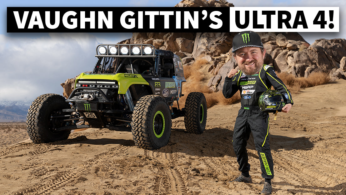 Vaughn Gittin Jr.’s 720hp Ford Bronco Race Truck (aka “Brocky”) Can Crawl AND Haul