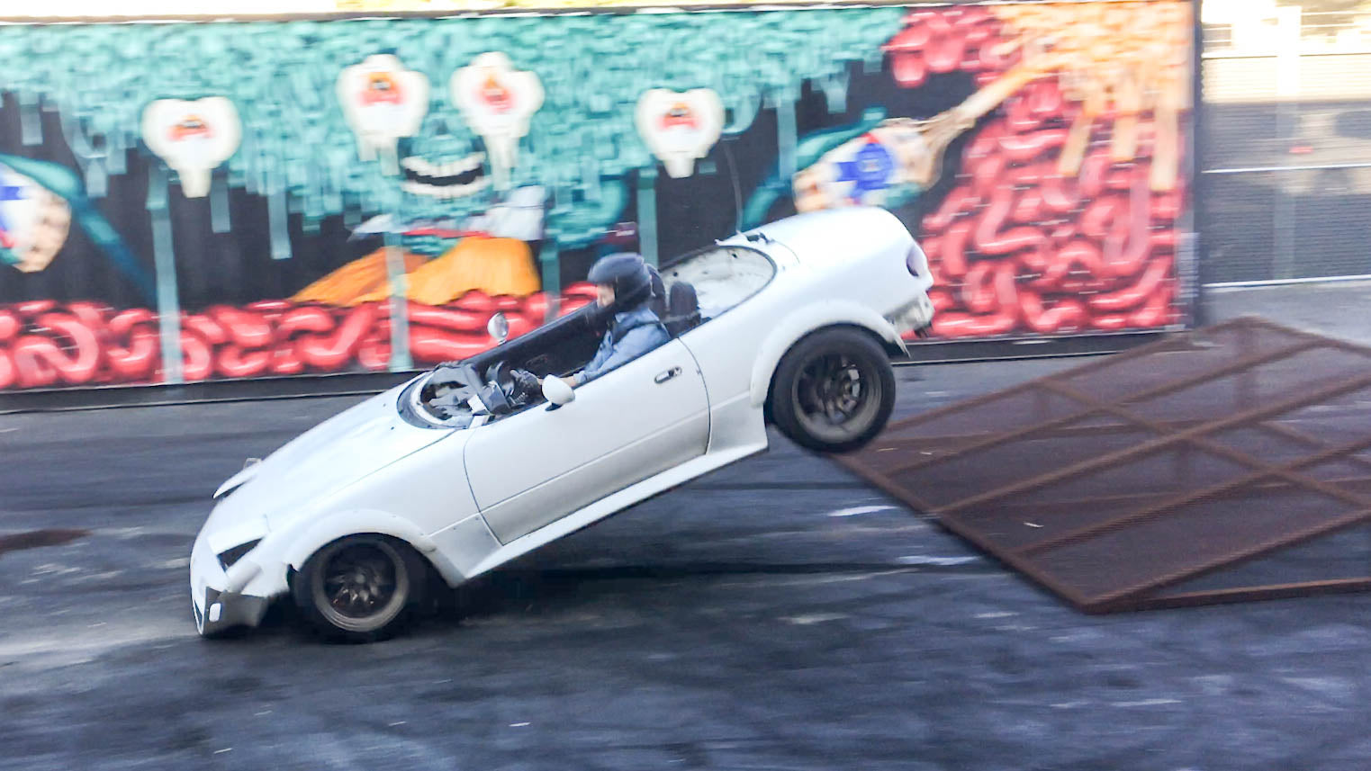 Mazda Miata Long Jump