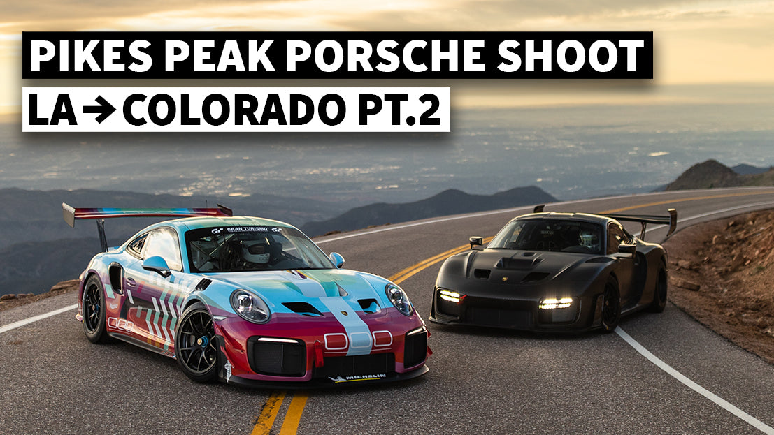 LA to Colorado in a Brand New Porsche GT4. Behind the Scenes With Larry Chen at Pikes Peak Pt.2