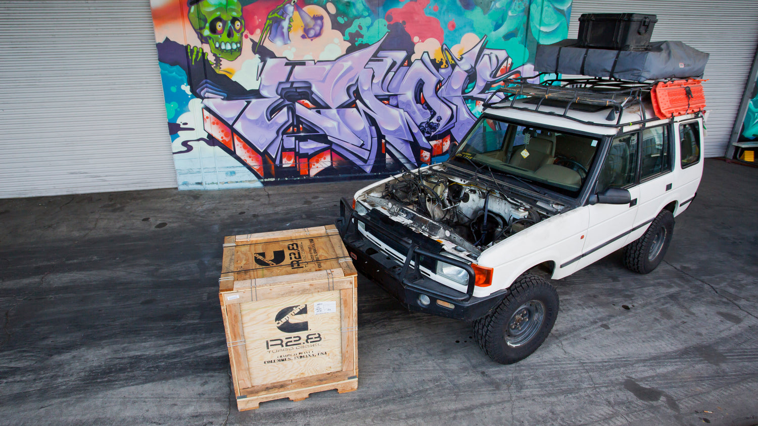 Scotto’s Land Rover Discovery is next up with a Cummins R2.8 Diesel Swap!