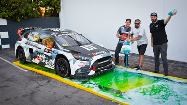 Can Dish Soap Stop a 650hp AWD Rallycross Car From Launching??