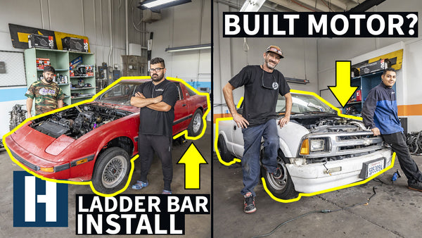 Build & Battle: Turbo or Nitrous? RX-7 Gets Ladder Bars, S10 Gets NOS EP.5