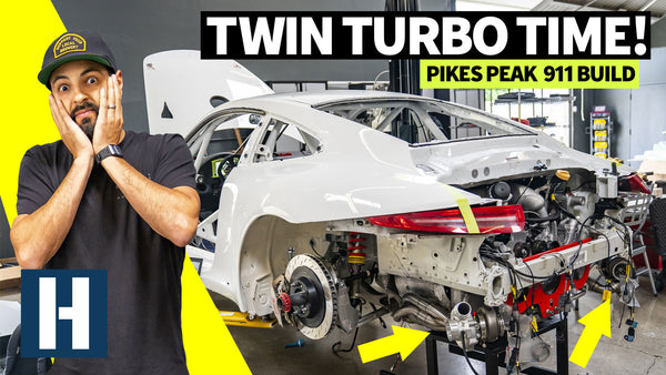 Porsche GT3 Cup Car Gets Twin Turbos: Big Power For Pikes Peak!